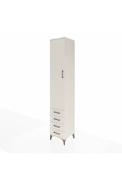 Hyperion Dolap 3 Raflı 4 Çekmeceli Tek Askılı 44x44x243 Aytaşı-Aytaşı