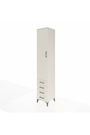 Hyperion Dolap 5 Raflı 4 Çekmeceli Tek Kapaklı 44x44x243 Aytaşı-Aytaşı