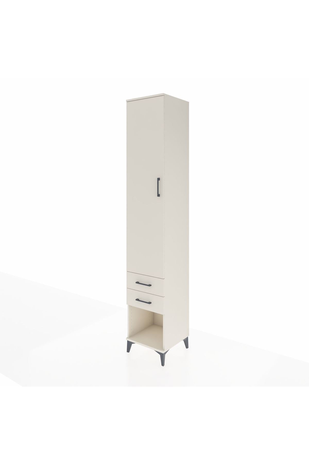 Hyperion Dolap 3 Raflı 2 Çekmeceli Tek Askılı 44x44x243 Aytaşı-Aytaşı