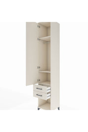 Hyperion Dolap 3 Raflı 2 Çekmeceli Tek Askılı 44x44x243 Aytaşı-Aytaşı