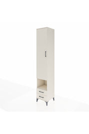 Hyperion Dolap 4 Raflı 2 Çekmeceli Tek Askılı 44x44x243 Aytaşı-Aytaşı