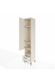 Hyperion Dolap 4 Raflı 2 Çekmeceli Tek Askılı 44x44x243 Aytaşı-Aytaşı