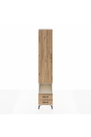 Hyperion Dolap 6 Raflı 2 Çekmeceli Tek Kapaklı 44x44x243 Aytaşı-Çam