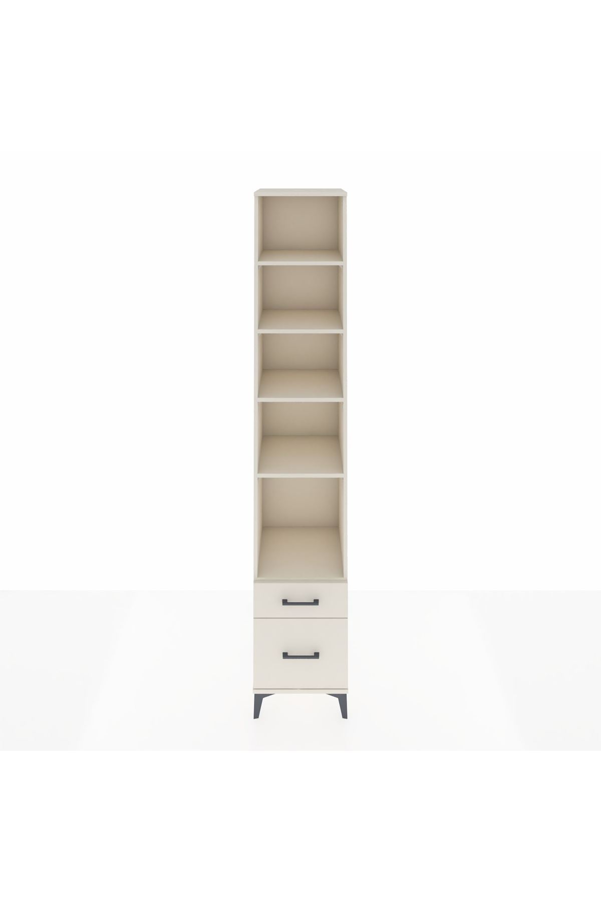 Hyperion Dolap 5 Raflı 2 Çekmeceli 44x44x243 Aytaşı-Aytaşı