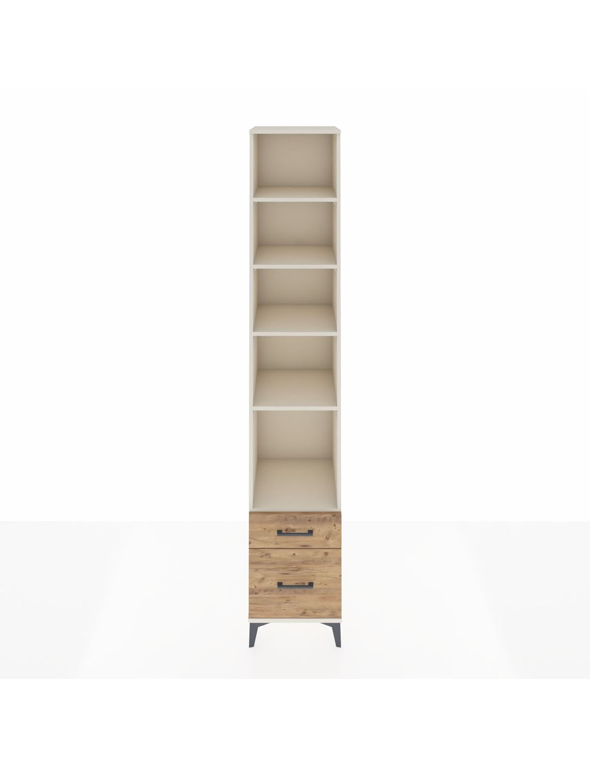 Hyperion Dolap 5 Raflı 2 Çekmeceli 44x44x243 Aytaşı-Çam