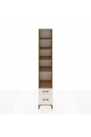 Hyperion Dolap 5 Raflı 2 Çekmeceli 44x44x243 Çam-Aytaşı