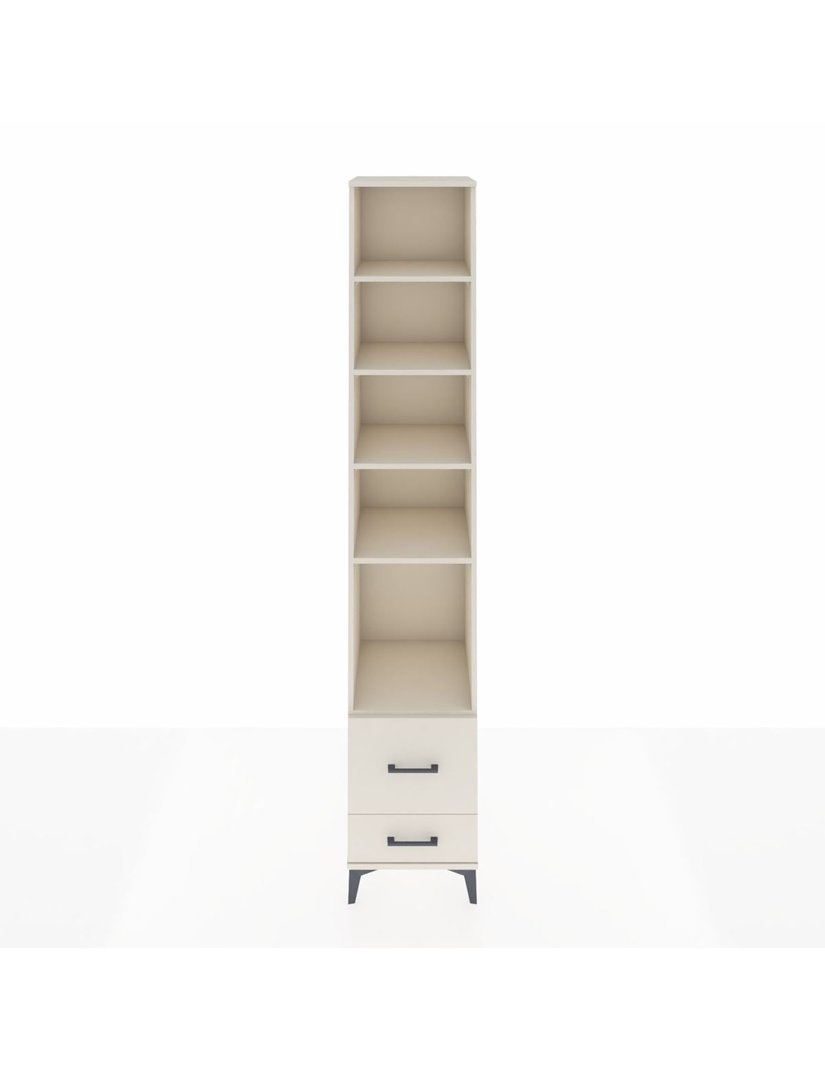 Hyperion Dolap 5 Raflı 2 Çekmeceli 44x44x243 Aytaşı-Aytaşı