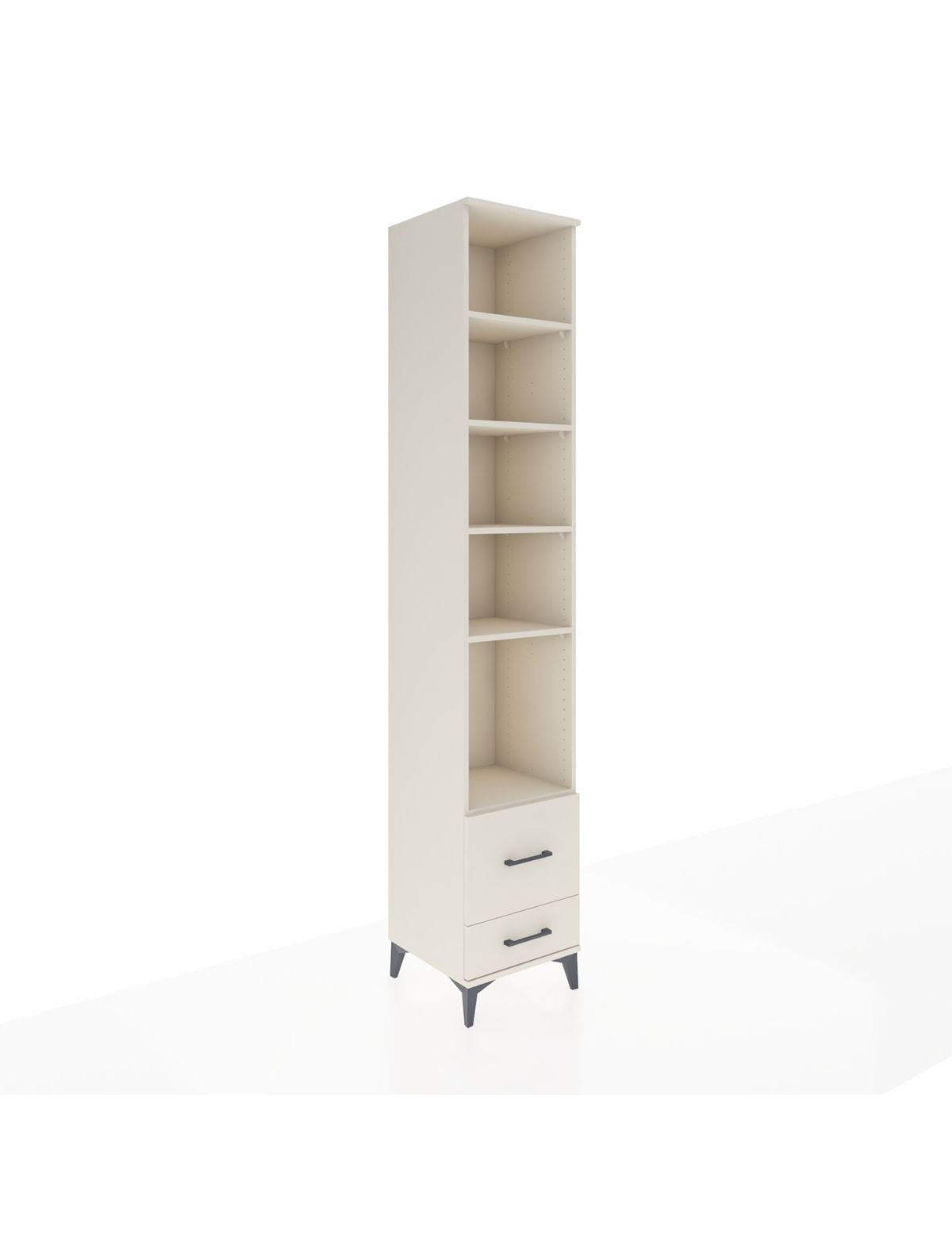 Hyperion Dolap 5 Raflı 2 Çekmeceli 44x44x243 Aytaşı-Aytaşı