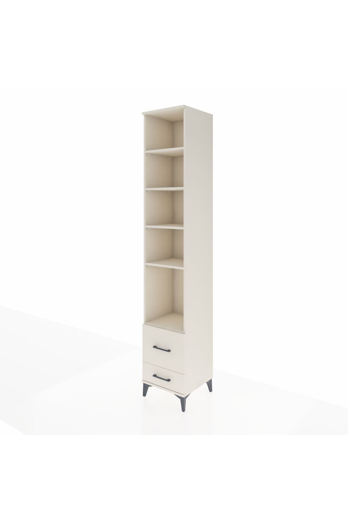 Hyperion Dolap 5 Raflı 2 Çekmeceli 44x44x243 Aytaşı-Aytaşı