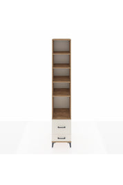 Hyperion Dolap 5 Raflı 2 Çekmeceli 44x44x243 Çam-Aytaşı