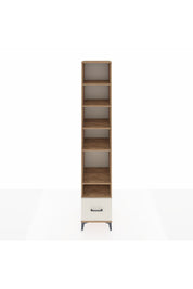 Hyperion Dolap 6 Raflı Tek Çekmeceli 44x44x243 Çam-Aytaşı