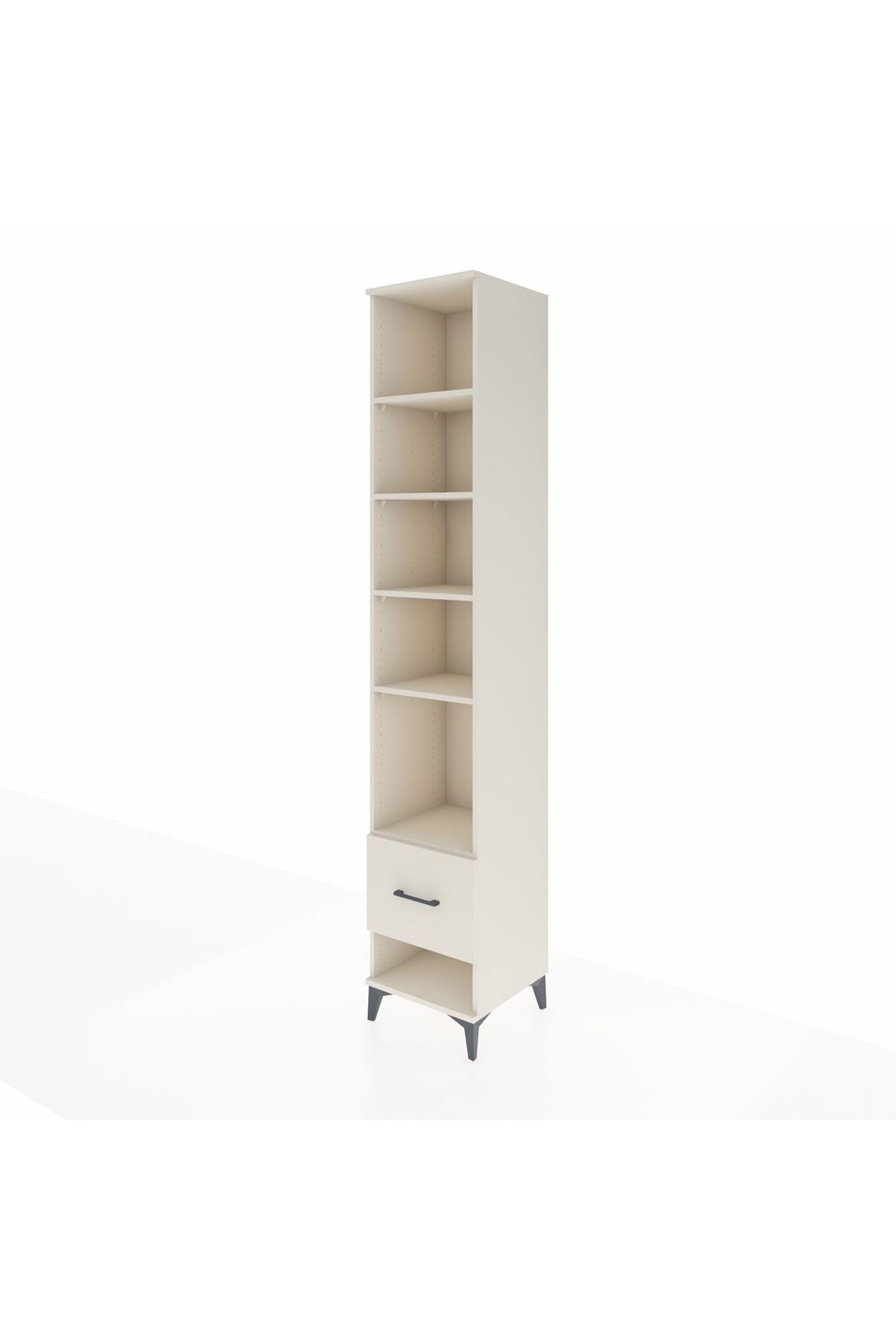 Hyperion Dolap 5 Raflı Tek Çekmeceli 44x44x243 Aytaşı-Aytaşı