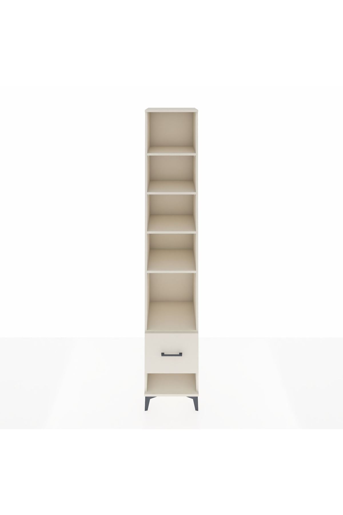 Hyperion Dolap 5 Raflı Tek Çekmeceli 44x44x243 Aytaşı-Aytaşı