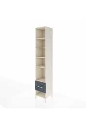 Hyperion Dolap 5 Raflı Tek Çekmeceli 44x44x243 Aytaşı-Antrasit