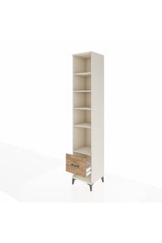 Hyperion Dolap 5 Raflı Tek Çekmeceli 44x44x243 Aytaşı-Çam