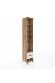 Hyperion Dolap 5 Raflı Tek Çekmeceli 44x44x243 Çam-Aytaşı