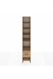 Hyperion Dolap 5 Raflı Tek Çekmeceli 44x44x243 Çam-Çam