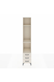 Hyperion Dolap 3 Raflı 3 Çekmeceli Tek Askılı 44x44x243 Aytaşı-Aytaşı