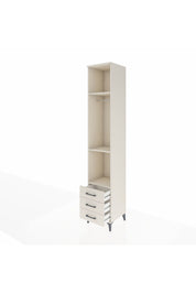 Hyperion Dolap 3 Raflı 3 Çekmeceli Tek Askılı 44x44x243 Aytaşı-Aytaşı