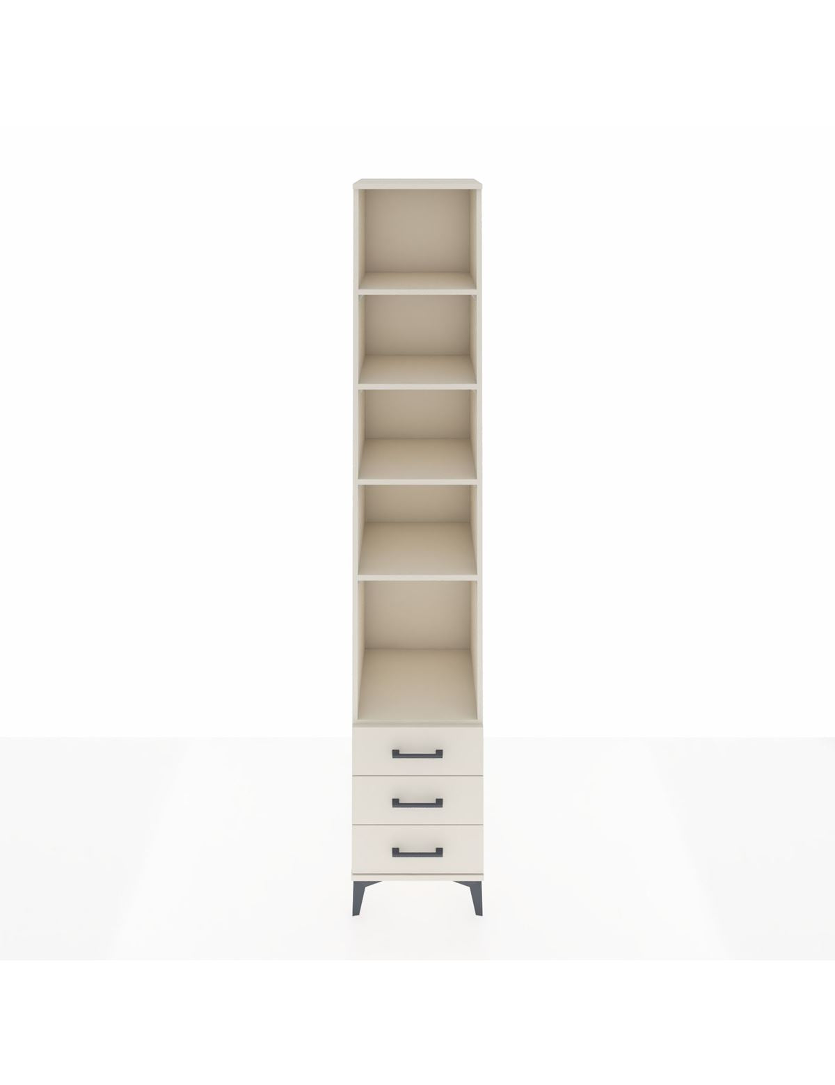 Hyperion Dolap 5 Raflı 3 Çekmeceli 44x44x243 Aytaşı-Aytaşı