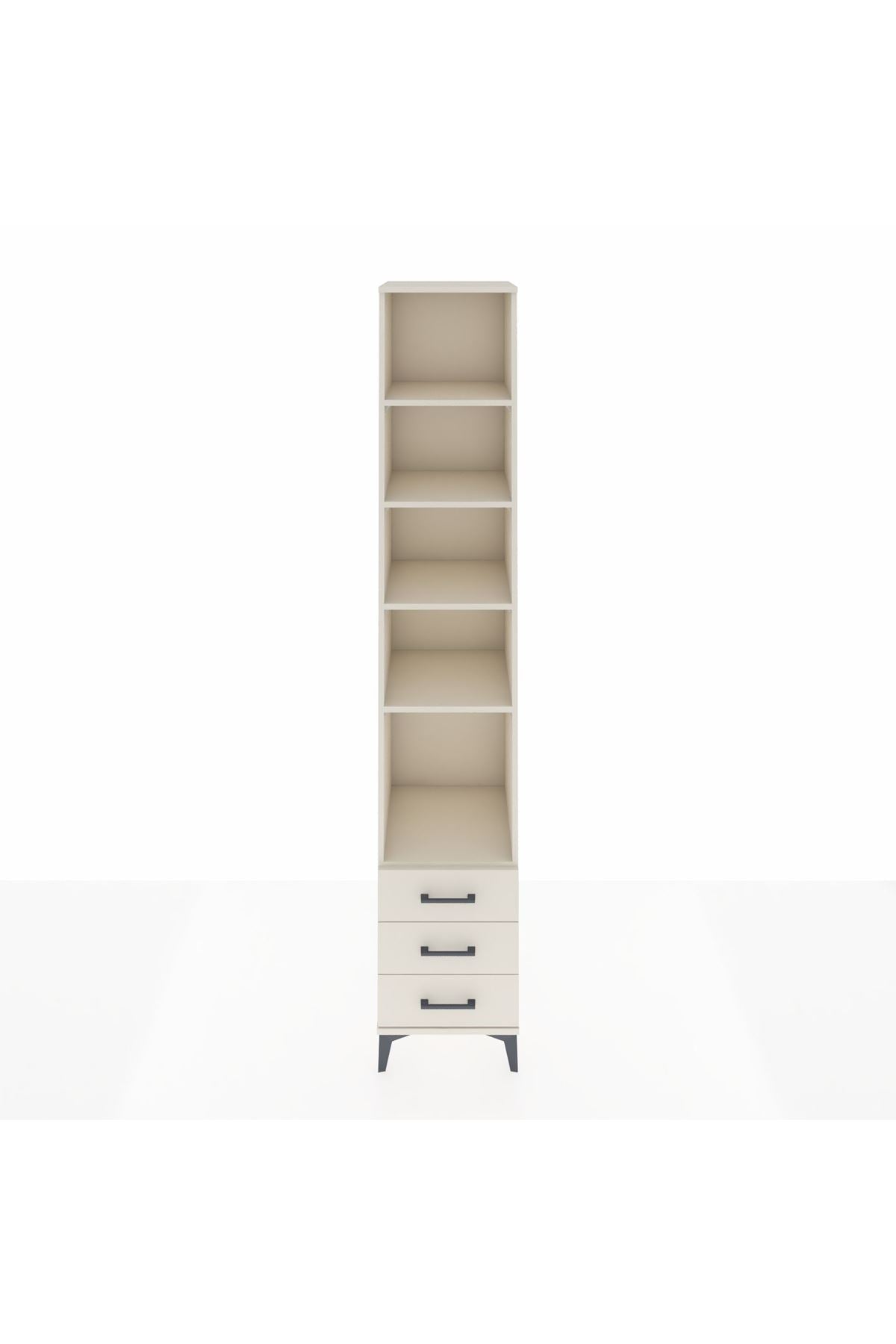 Hyperion Dolap 5 Raflı 3 Çekmeceli 44x44x243 Aytaşı-Aytaşı