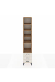 Hyperion Dolap 5 Raflı 3 Çekmeceli 44x44x243 Çam-Aytaşı