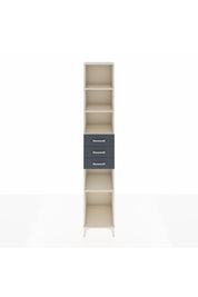 Hyperion Dolap 4 Raflı 3 Çekmeceli 44x44x243 Aytaşı-Antrasit