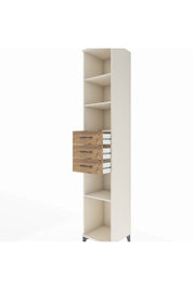 Hyperion Dolap 4 Raflı 3 Çekmeceli 44x44x243 Aytaşı-Çam