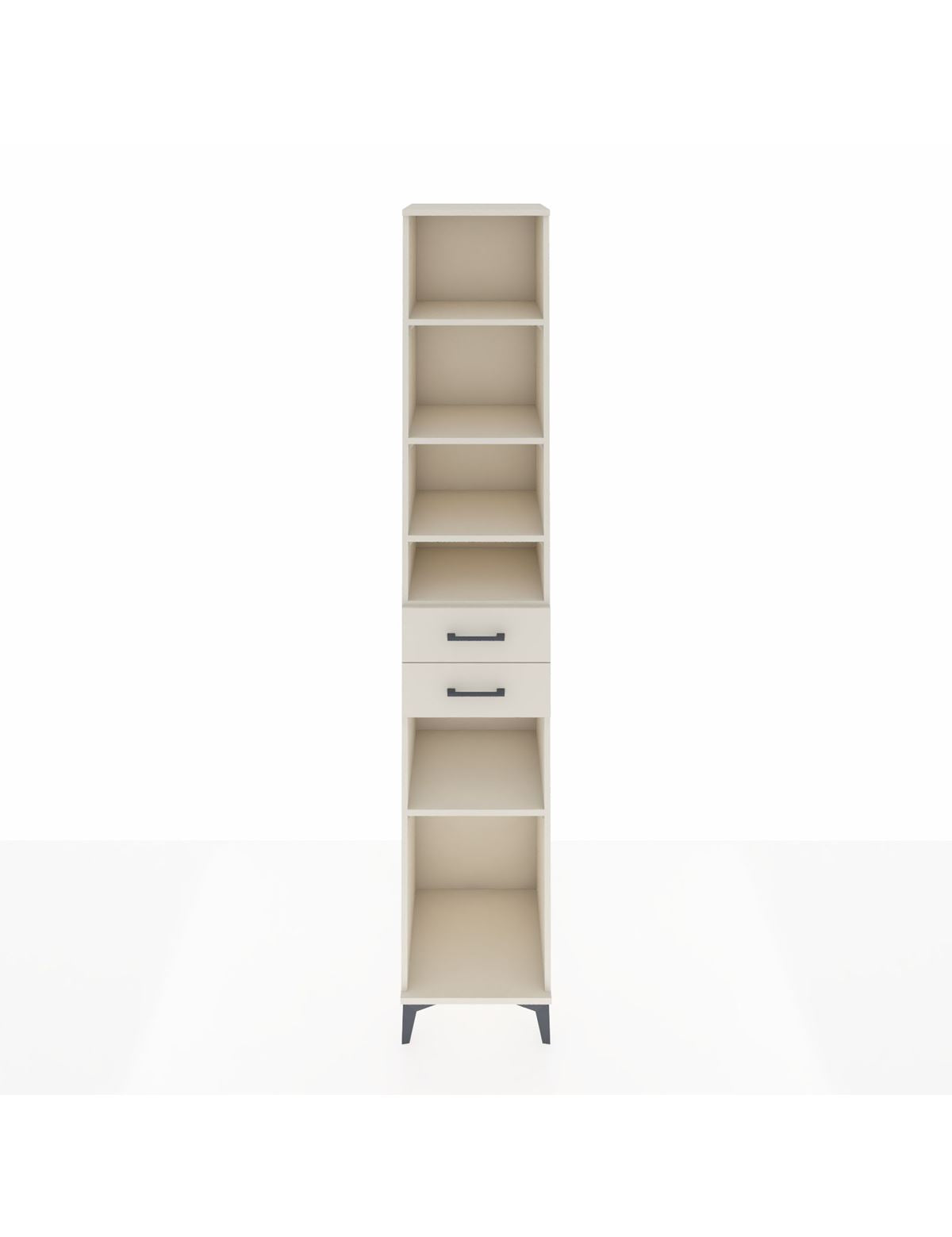 Hyperion Dolap 5 Raflı 2 Çekmeceli 44x44x243 Aytaşı-Aytaşı