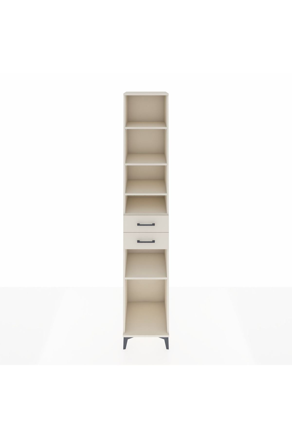 Hyperion Dolap 5 Raflı 2 Çekmeceli 44x44x243 Aytaşı-Aytaşı