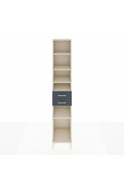 Hyperion Dolap 5 Raflı 2 Çekmeceli 44x44x243 Aytaşı-Antrasit