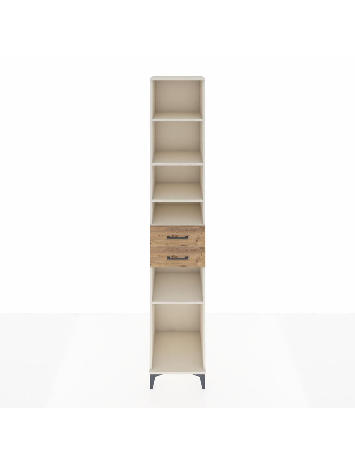 Hyperion Dolap 5 Raflı 2 Çekmeceli 44x44x243 Aytaşı-Çam