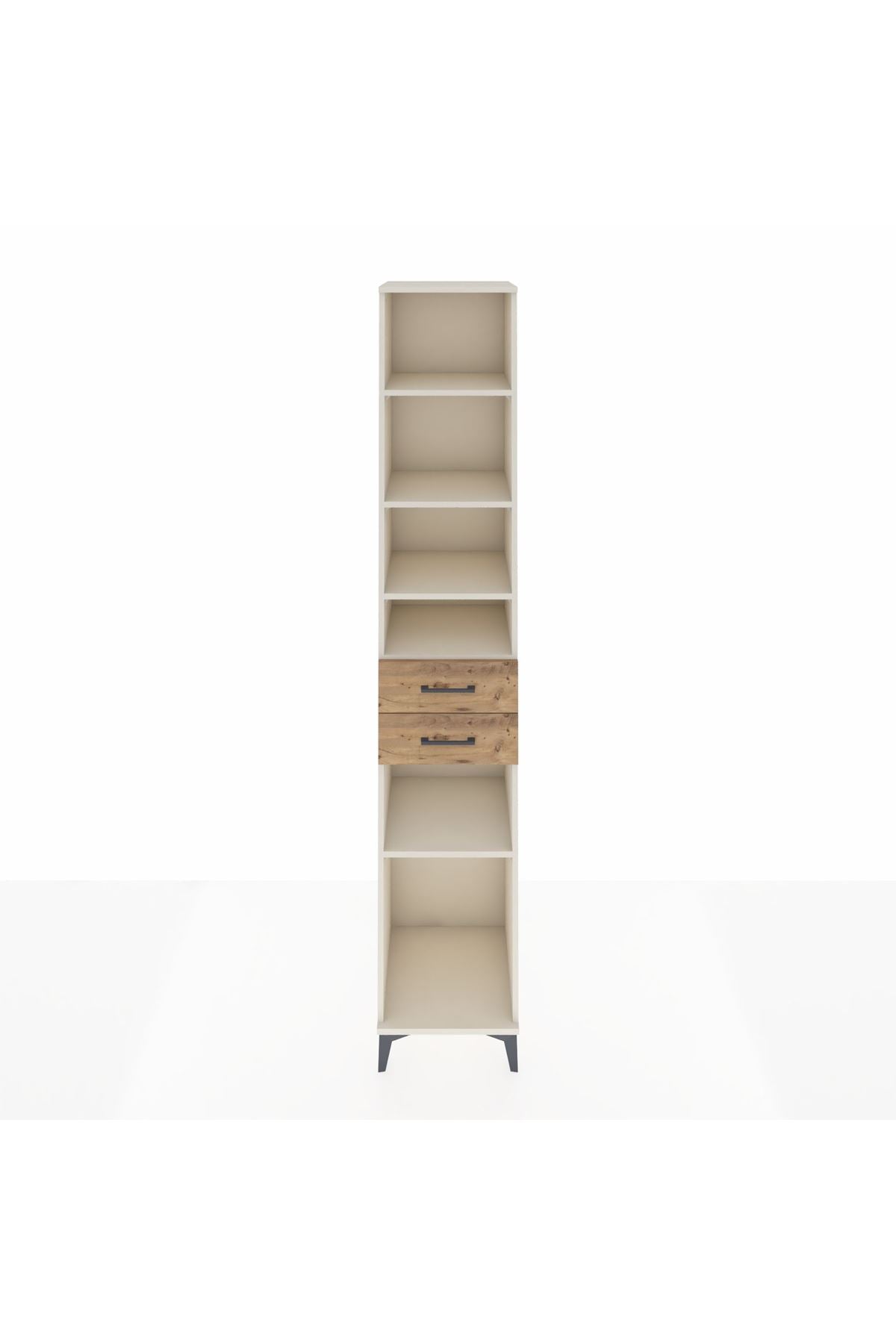 Hyperion Dolap 5 Raflı 2 Çekmeceli 44x44x243 Aytaşı-Çam