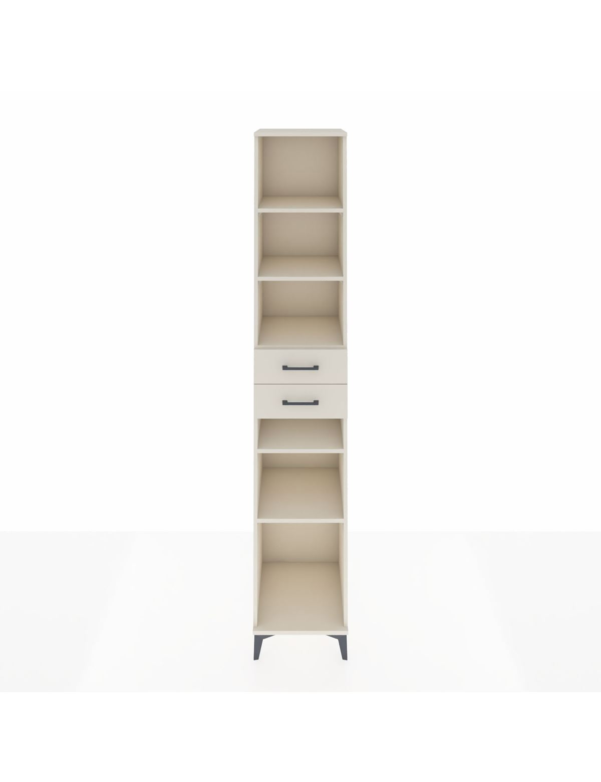 Hyperion Dolap 5 Raflı 2 Çekmeceli 44x44x243 Aytaşı-Aytaşı