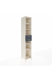 Hyperion Dolap 5 Raflı 2 Çekmeceli 44x44x243 Aytaşı-Antrasit