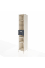 Hyperion Dolap 5 Raflı 2 Çekmeceli 44x44x243 Aytaşı-Antrasit