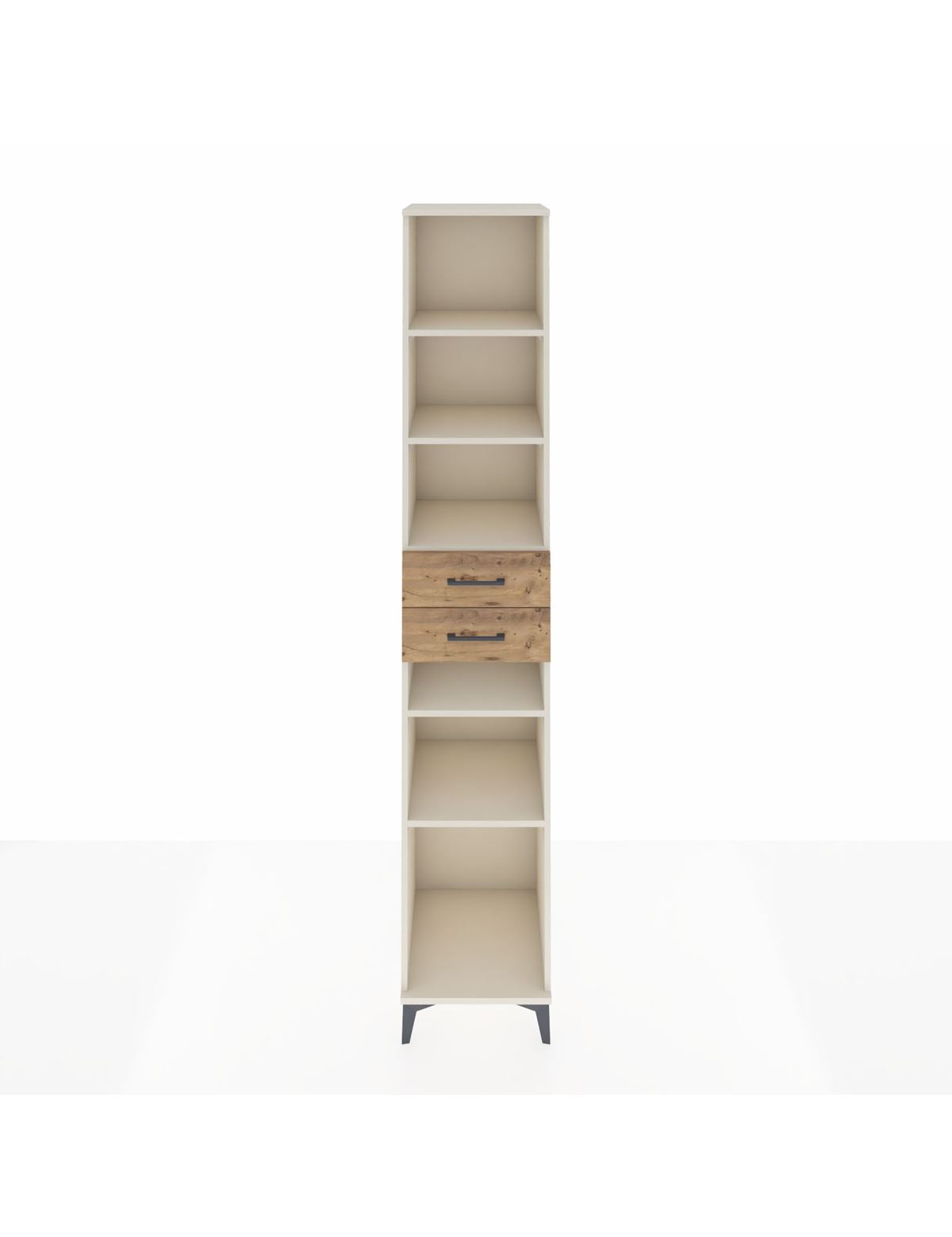 Hyperion Dolap 5 Raflı 2 Çekmeceli 44x44x243 Aytaşı-Çam