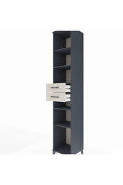 Hyperion Dolap 5 Raflı 2 Çekmeceli 44x44x243 Antrasit-Aytaşı
