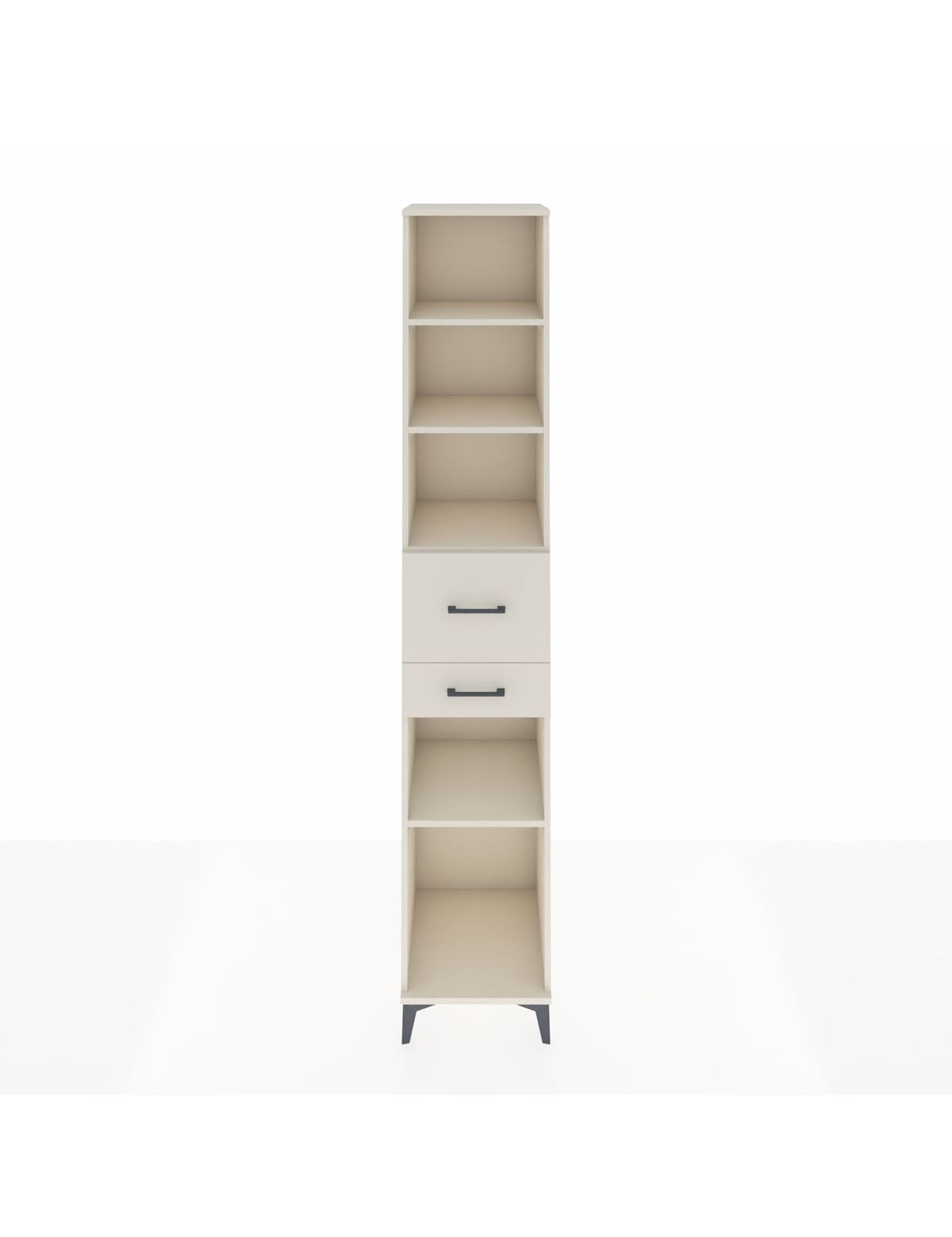 Hyperion Dolap 4 Raflı 2 Çekmeceli 44x44x243 Aytaşı-Aytaşı