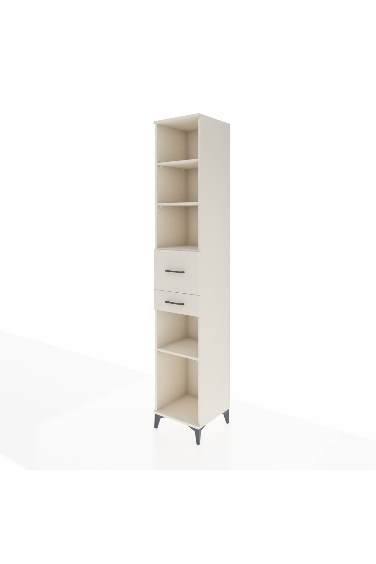 Hyperion Dolap 4 Raflı 2 Çekmeceli 44x44x243 Aytaşı-Aytaşı