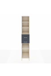 Hyperion Dolap 4 Raflı 2 Çekmeceli 44x44x243 Aytaşı-Antrasit