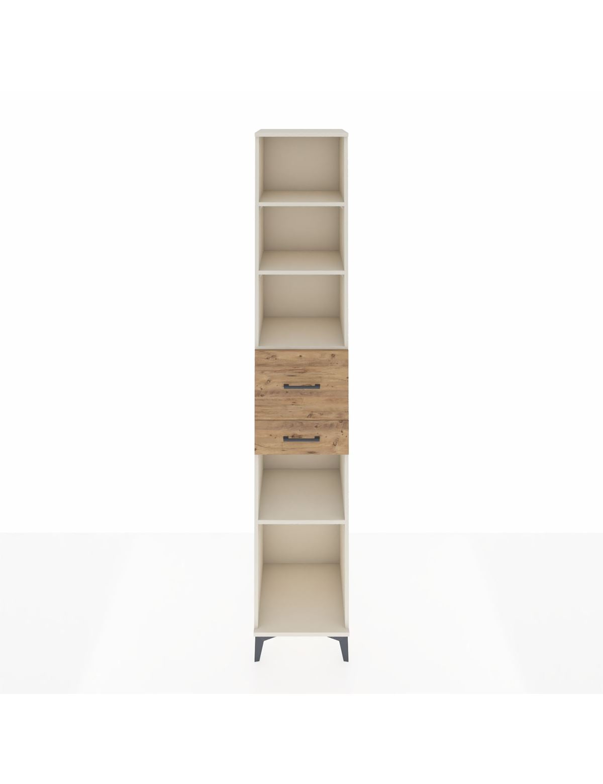 Hyperion Dolap 4 Raflı 2 Çekmeceli 44x44x243 Aytaşı-Çam