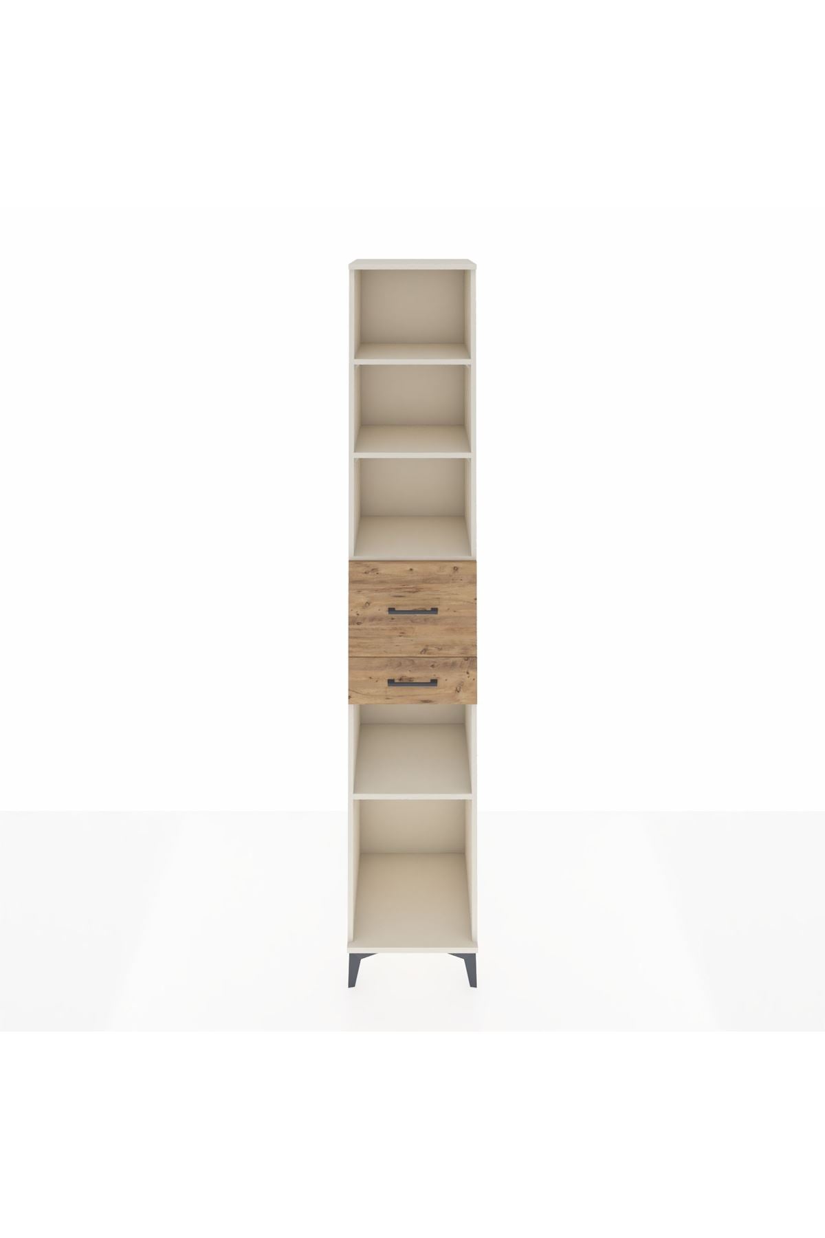 Hyperion Dolap 4 Raflı 2 Çekmeceli 44x44x243 Aytaşı-Çam