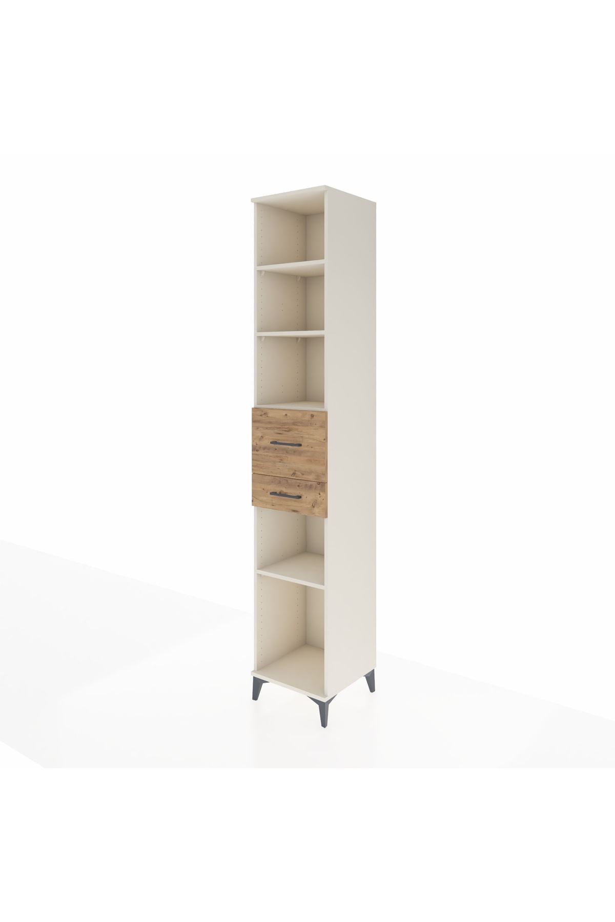 Hyperion Dolap 4 Raflı 2 Çekmeceli 44x44x243 Aytaşı-Çam