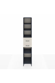 Hyperion Dolap 4 Raflı 2 Çekmeceli 44x44x243 Antrasit-Aytaşı