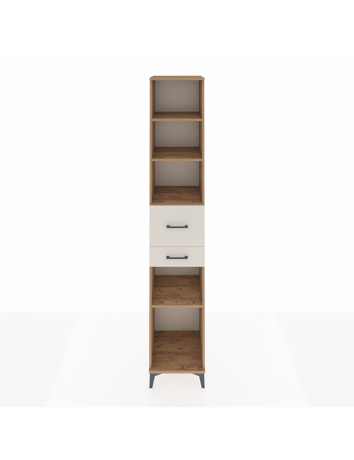 Hyperion Dolap 4 Raflı 2 Çekmeceli 44x44x243 Çam-Aytaşı