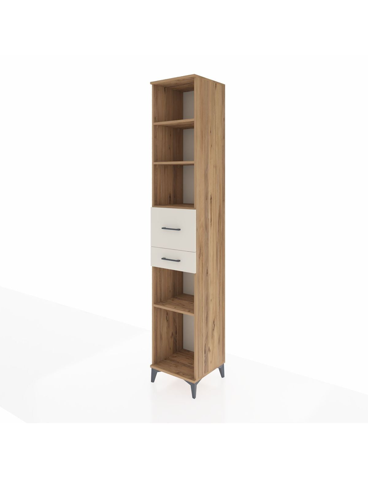 Hyperion Dolap 4 Raflı 2 Çekmeceli 44x44x243 - S64M094V7B