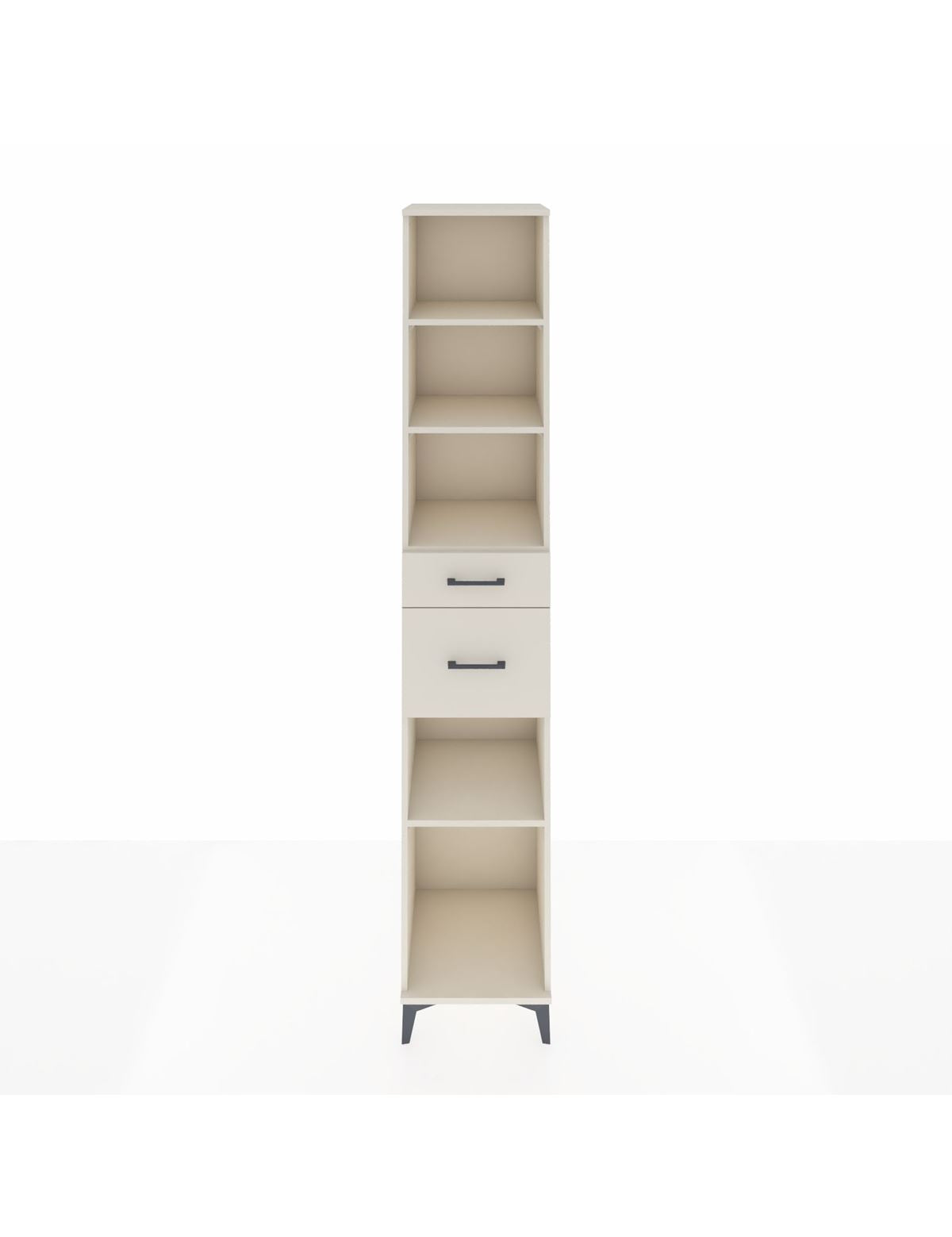 Hyperion Dolap 4 Raflı 2 Çekmeceli 44x44x243 Aytaşı-Aytaşı