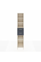 Hyperion Dolap 4 Raflı 2 Çekmeceli 44x44x243 Aytaşı-Antrasit