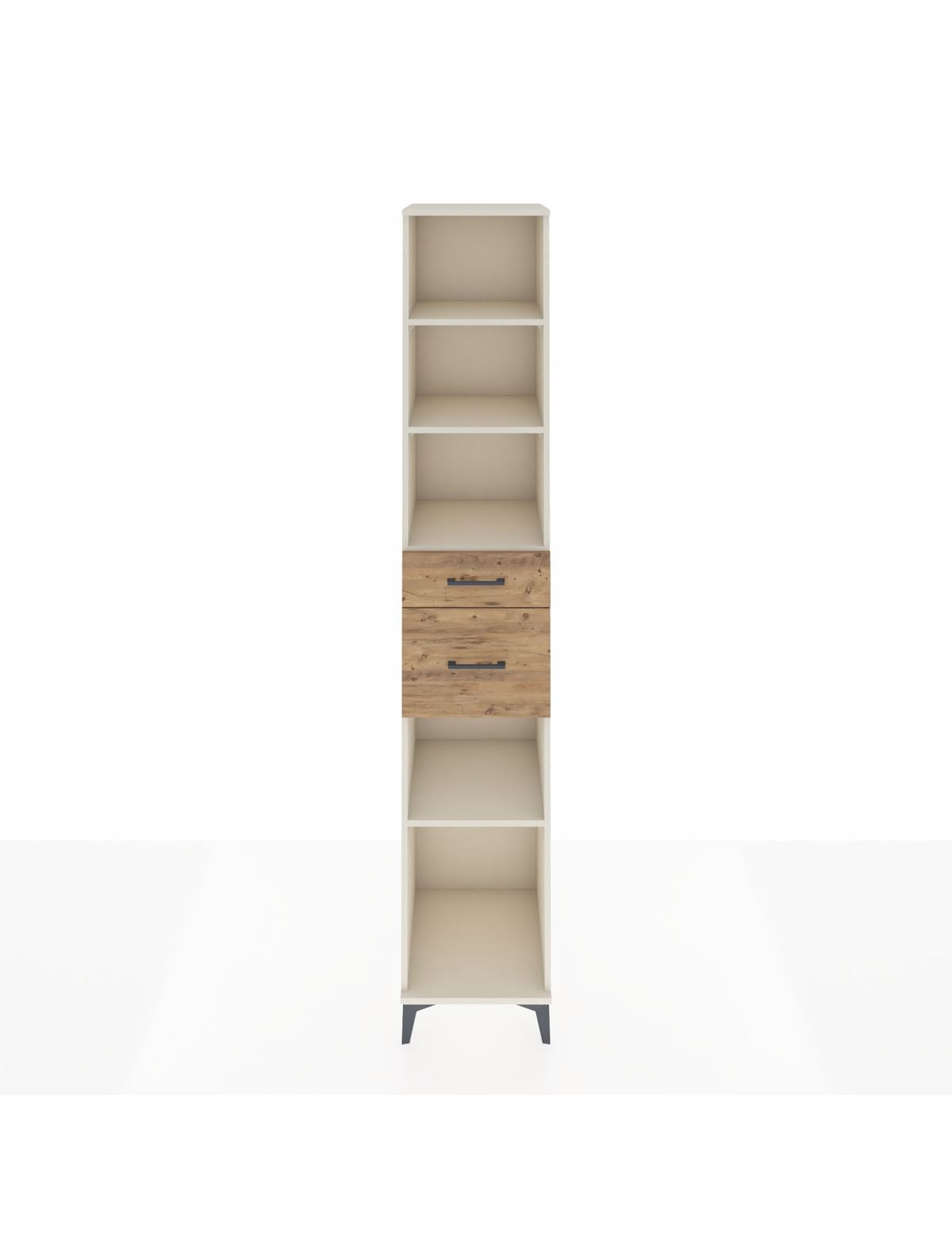 Hyperion Dolap 4 Raflı 2 Çekmeceli 44x44x243 Aytaşı-Çam